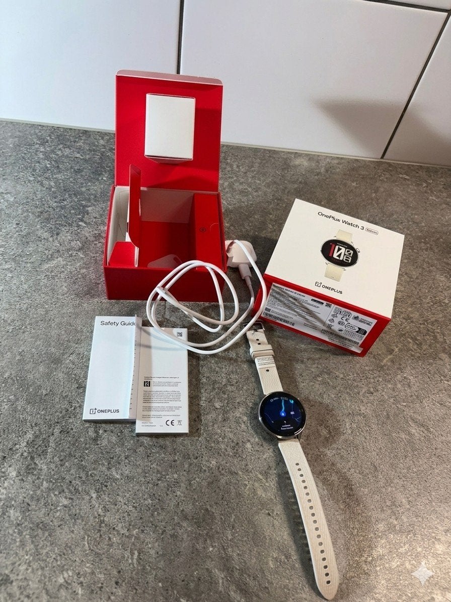 Smart horloge Heren-Dames  / oneplus watch, Ophalen of Verzenden, Zilver