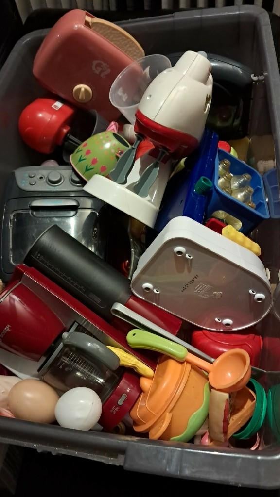 keukenspulletjes kinderen, Ophalen