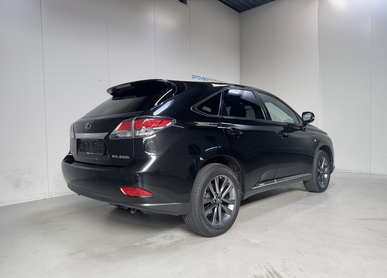 Lexus RX 450h 3.5 Hybrid V6 Autom. - F Sport - Pano - Topst, Auto's, Euro 5, 0 min, 249 pk, Zwart