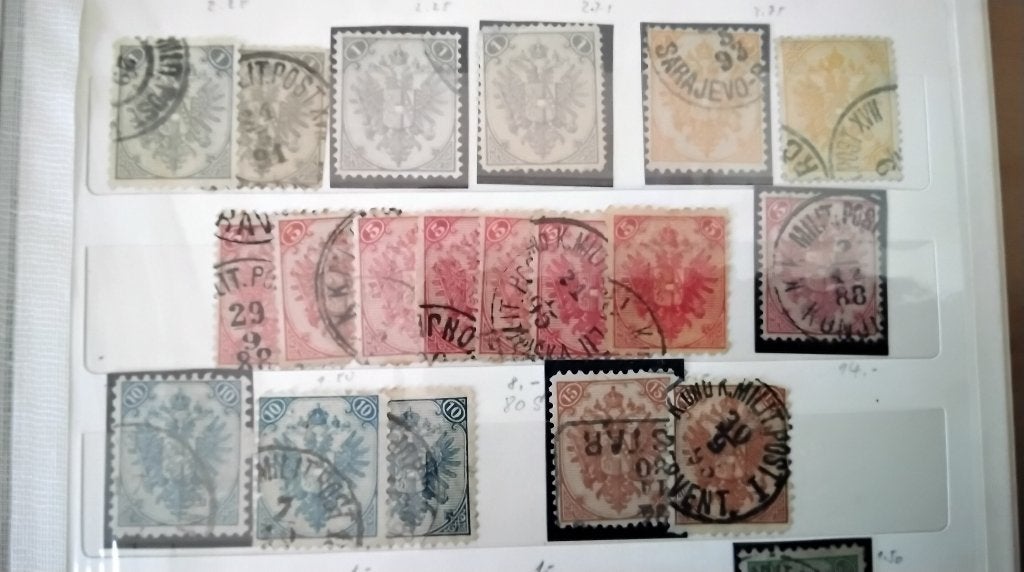 Verzameling Bosnië-Herzegovina **/*/gestempeld., Envoi