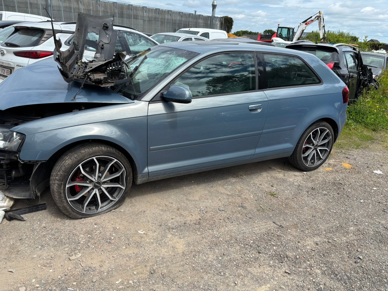 Stock de pieces audi A3 1,6 tdi, Enlèvement