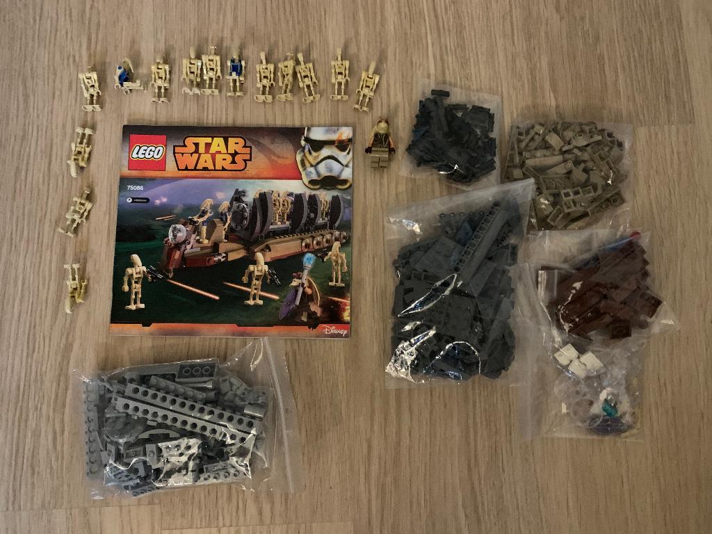 Lego Star Wars 75086 Battle droid troop carrier, Kinderen en Baby's, Speelgoed | Duplo en Lego, Ophalen, Compleet, Lego, Star Wars