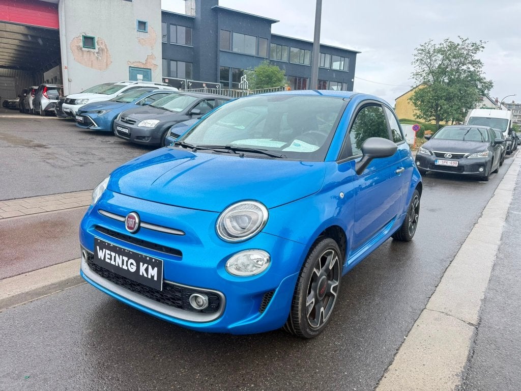 Fiat 500 1.2 Benzine – 62.463 km – 12 maanden garantie, Auto's, Fiat, Bedrijf, ABS, Airbags, Airconditioning, Boordcomputer, Metaalkleur