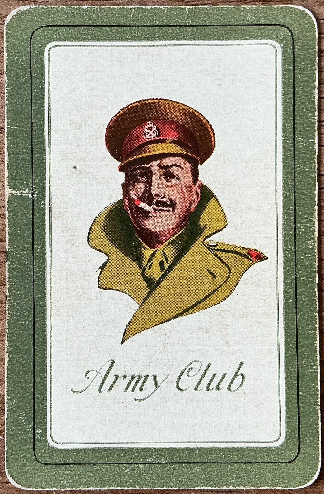 CIGARETTES ARMY CLUB EN SOIE, Enlèvement ou Envoi, Comme neuf, Carte(s) à jouer