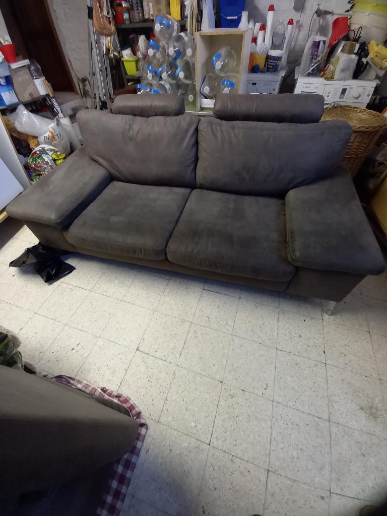 Double Divan ., Maison & Meubles, 100 à 125 cm, Banc droit, Enlèvement, Utilisé