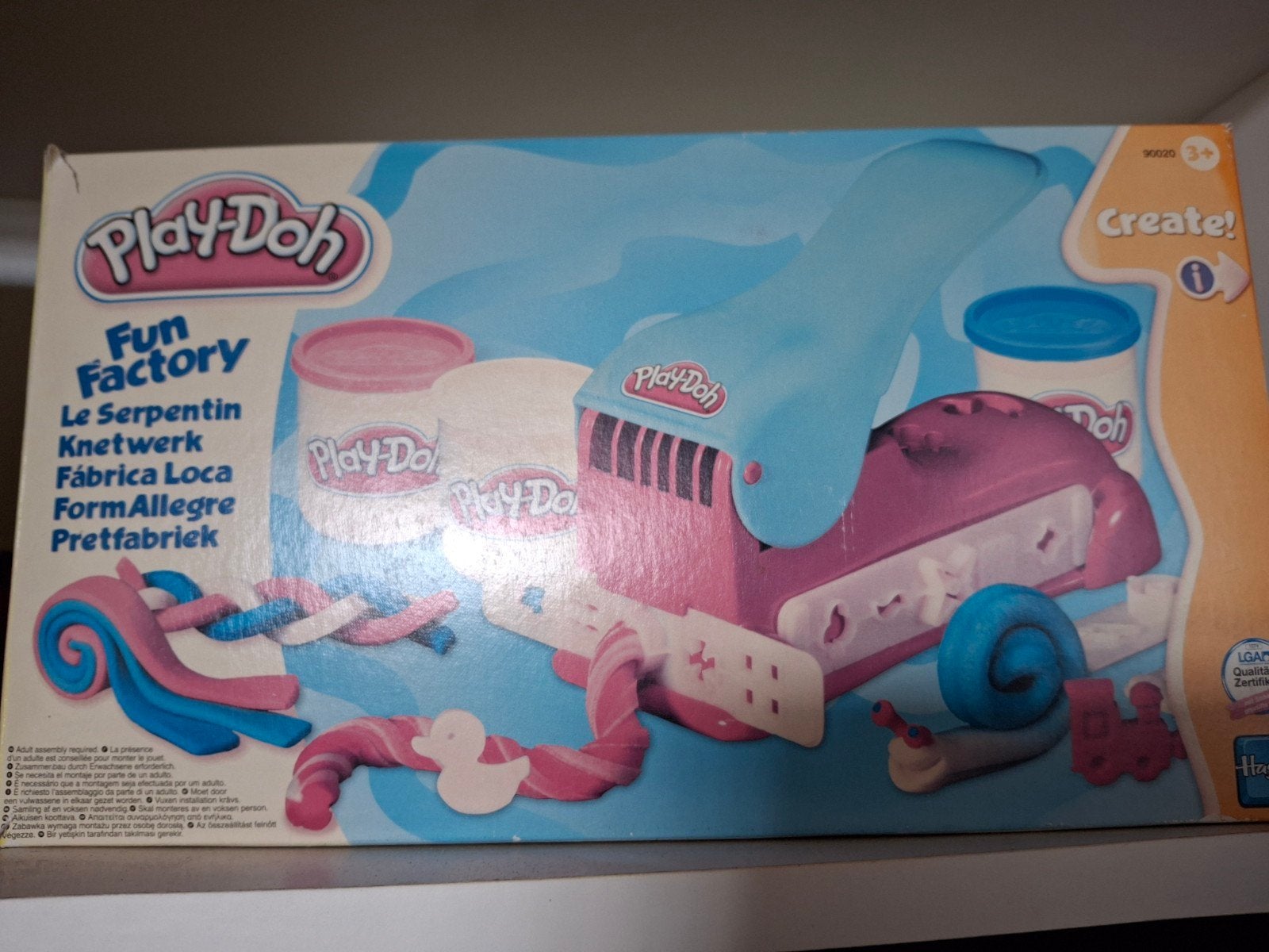 playdoh, Ophalen