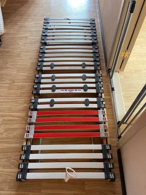MATRAS en LATTOFLEX, Huis en Inrichting, Slaapkamer | Bedden, Ophalen, Nieuw, Twijfelaar