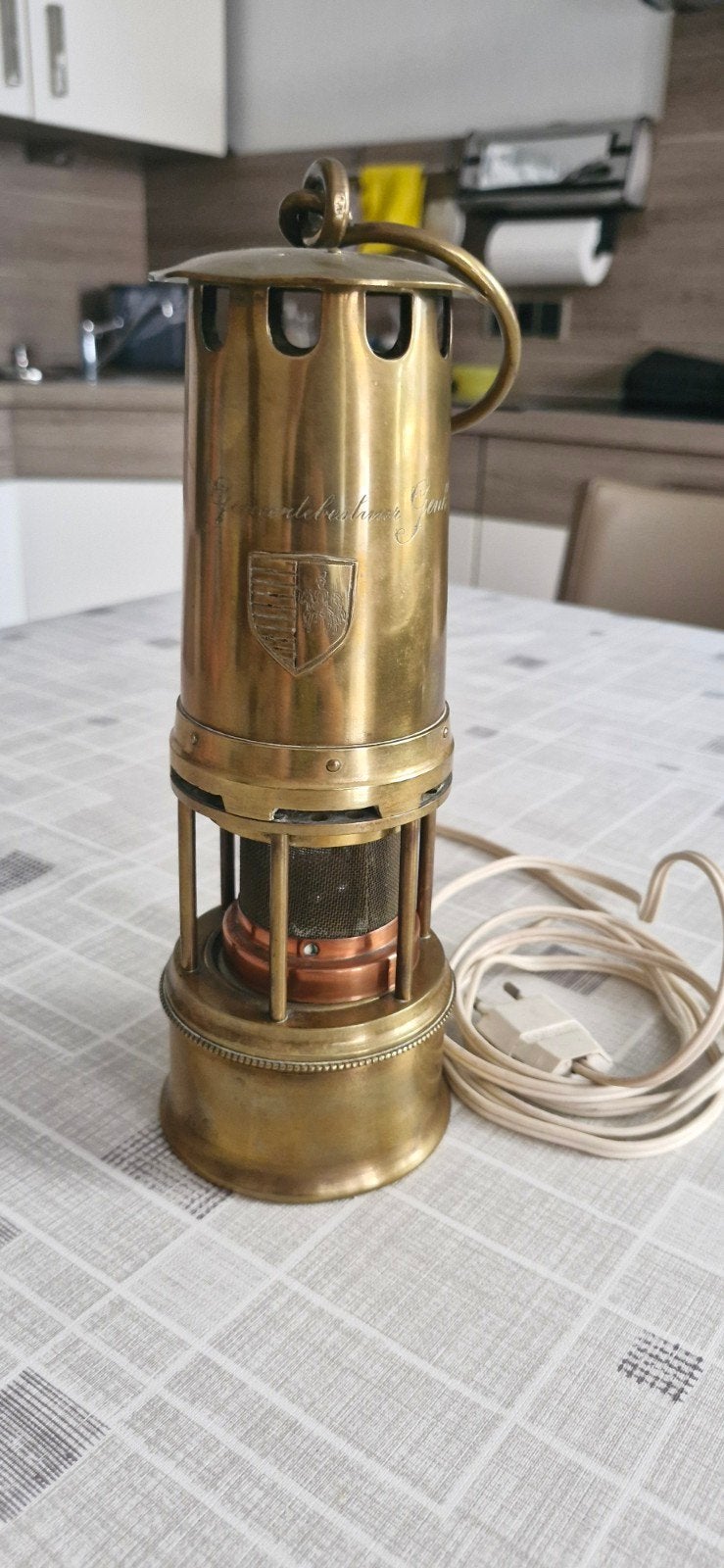 lampe de mine antique, Collections, Enlèvement