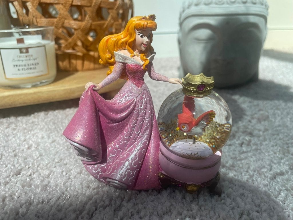 Petite Boule à neige / Snowglobe Disney Aurore -, Verzamelen, Disney, Ophalen, Zo goed als nieuw