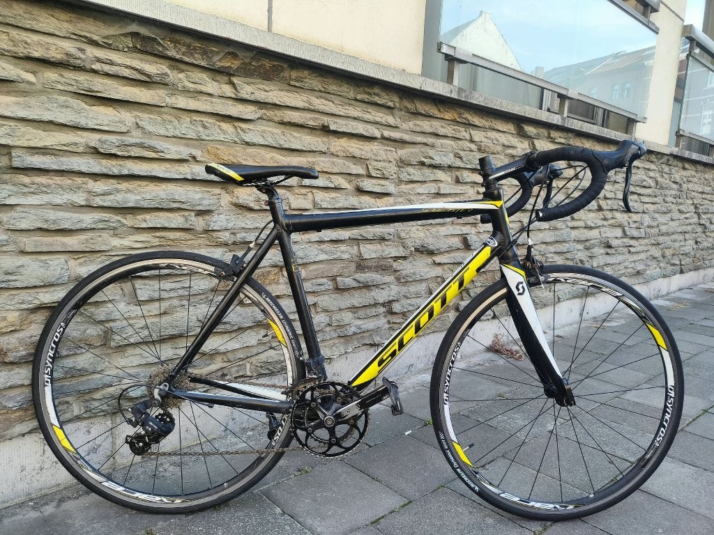 scott alu racefiets koersfiets road bike, Fietsen en Brommers, Ophalen, Zo goed als nieuw, 28 inch