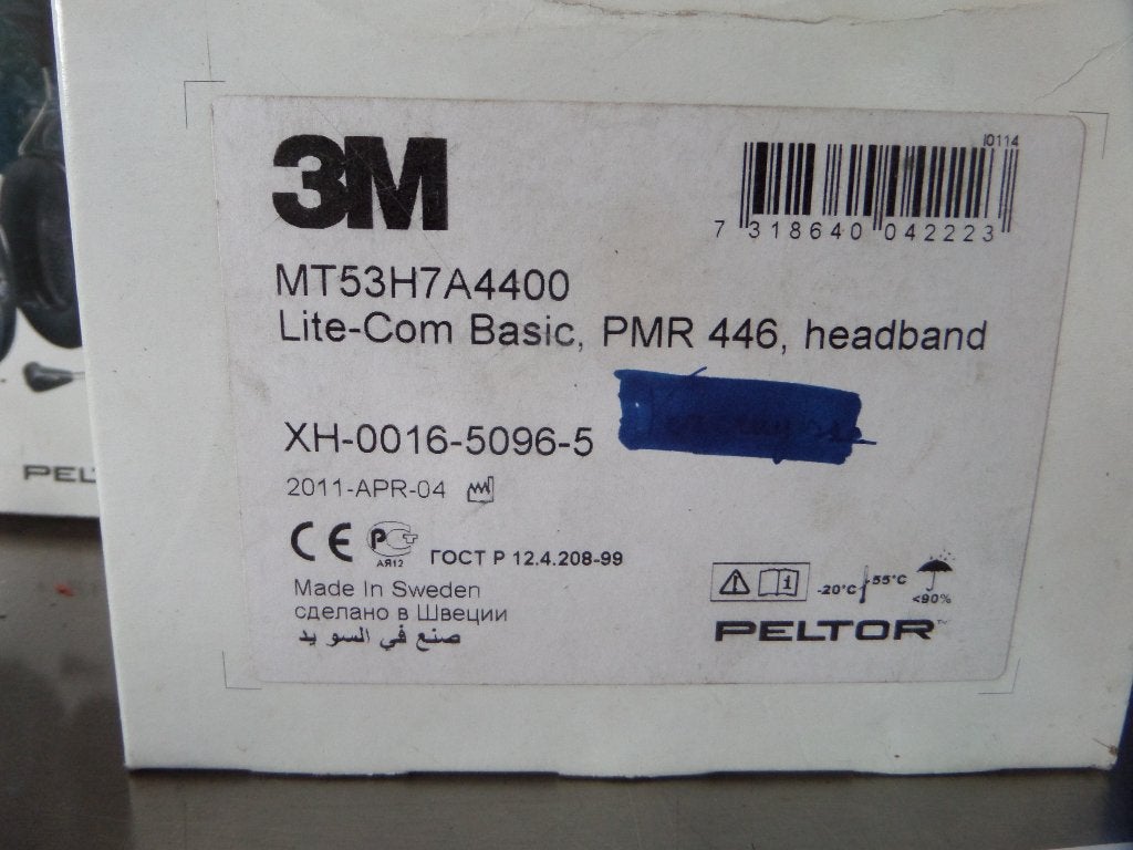 paire de casques de communication Peltor 3M Litecom, Enlèvement ou Envoi