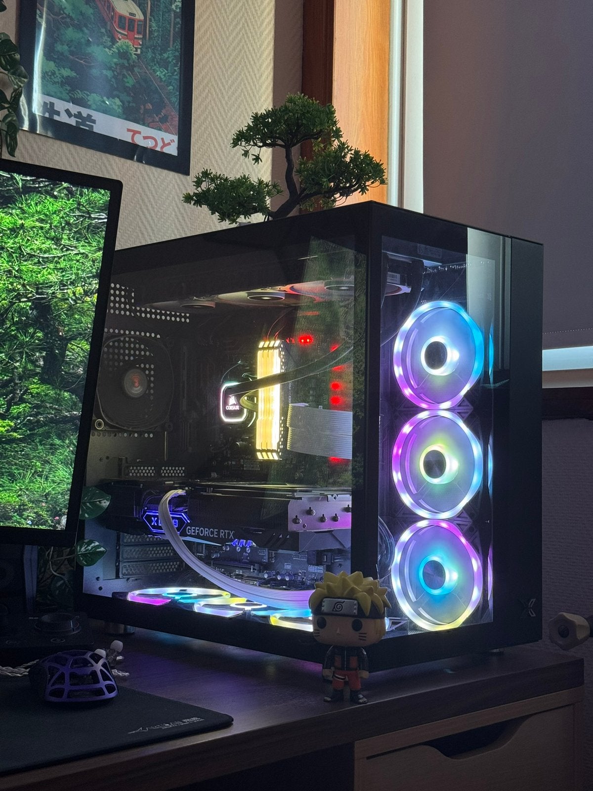 Hoogwaardige gaming-pc - RTX 4070 Ti/Ryzen 7 5800X3D, Computers en Software, Ophalen, Le pc est monté avec différentes marques
