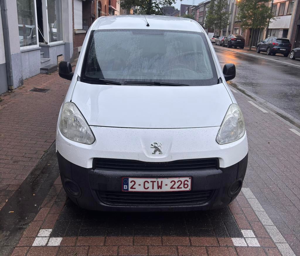 ✅Peugeot Partner 1.6HDI Euro5 Lichte Vracht !, Auto's, Euro 5, Elektrische ramen, Wit, Particulier