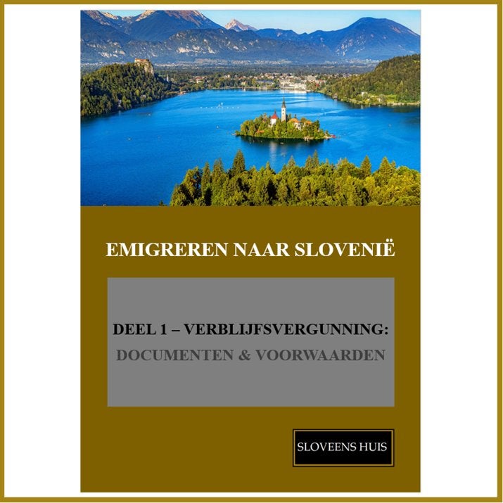 EMIGREREN NAAR SLOVENIË - VERBLIJFSVERGUNNING & BELASTINGNR., Boeken, Reisgidsen, Verzenden, Nieuw, Europa