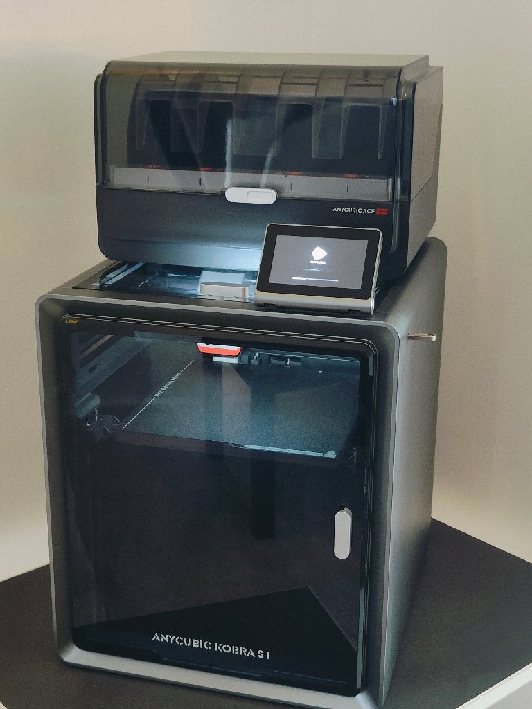 Anycubic Kobra S1 COMBO, Ophalen, Ingebouwde Wi-Fi, Zo goed als nieuw, Filament
