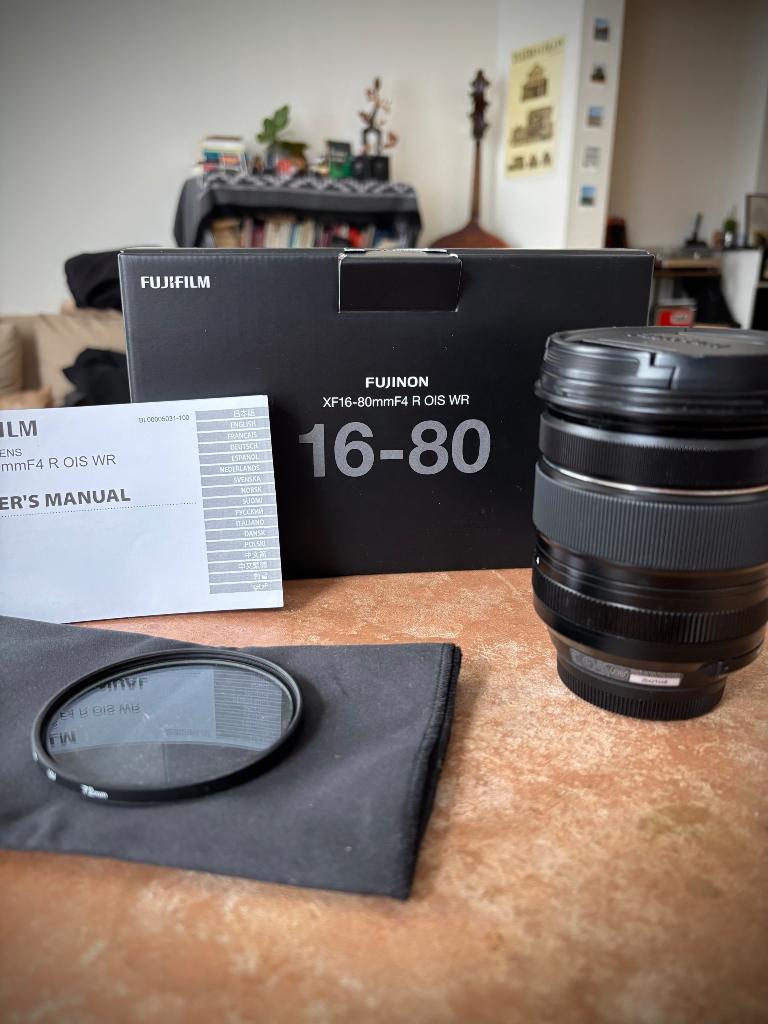 Fujinon Fujifilm 16 80mm f4 wr zoom XF - perfect condition, Audio, Tv en Foto, Foto | Lenzen en Objectieven, Ophalen, Zo goed als nieuw