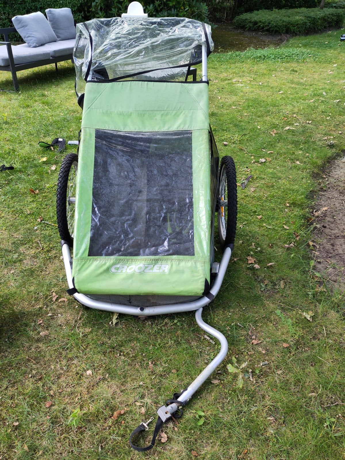 Croozer kid for 2 fietskar, Fietsen en Brommers, Fietsaccessoires | Aanhangwagens en Karren, Ophalen