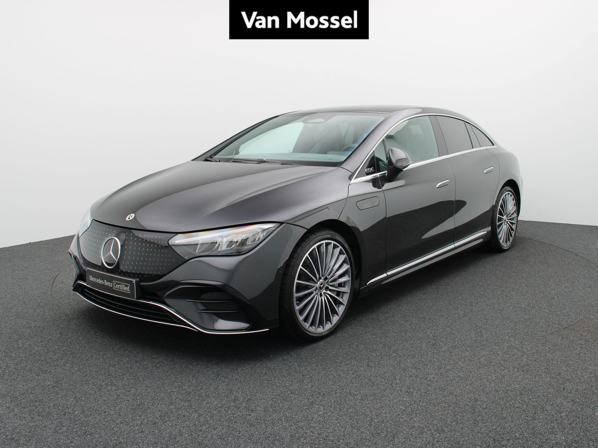 Mercedes-Benz EQE 300 AMG Line + AIRMATIC + PANORAMISCH DAK, Autos, Mercedes-Benz, Achat, Entretenue par le concessionnaire, Noir