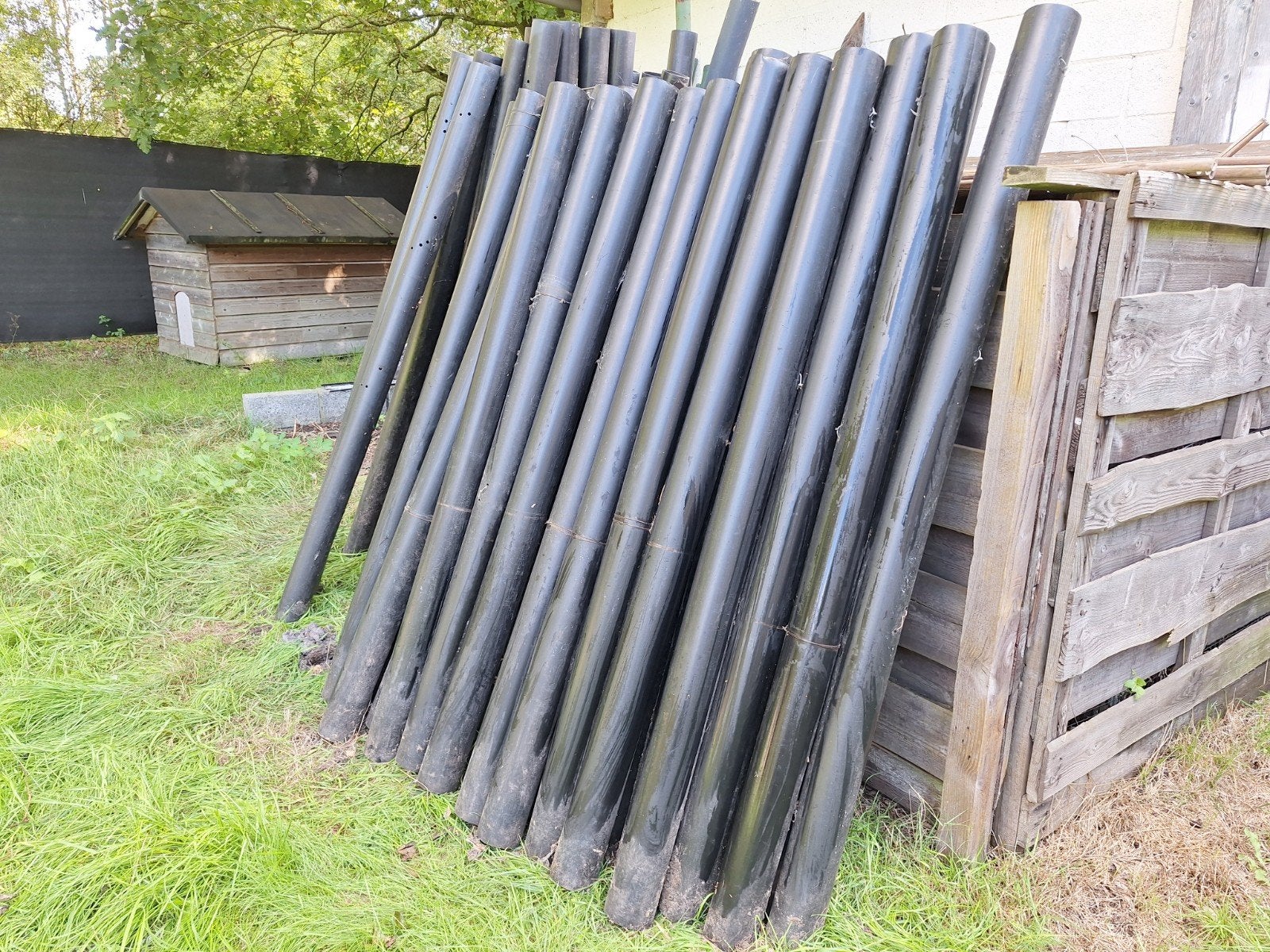 afrasteringspalen, Enlèvement, Utilisé, Poteaux