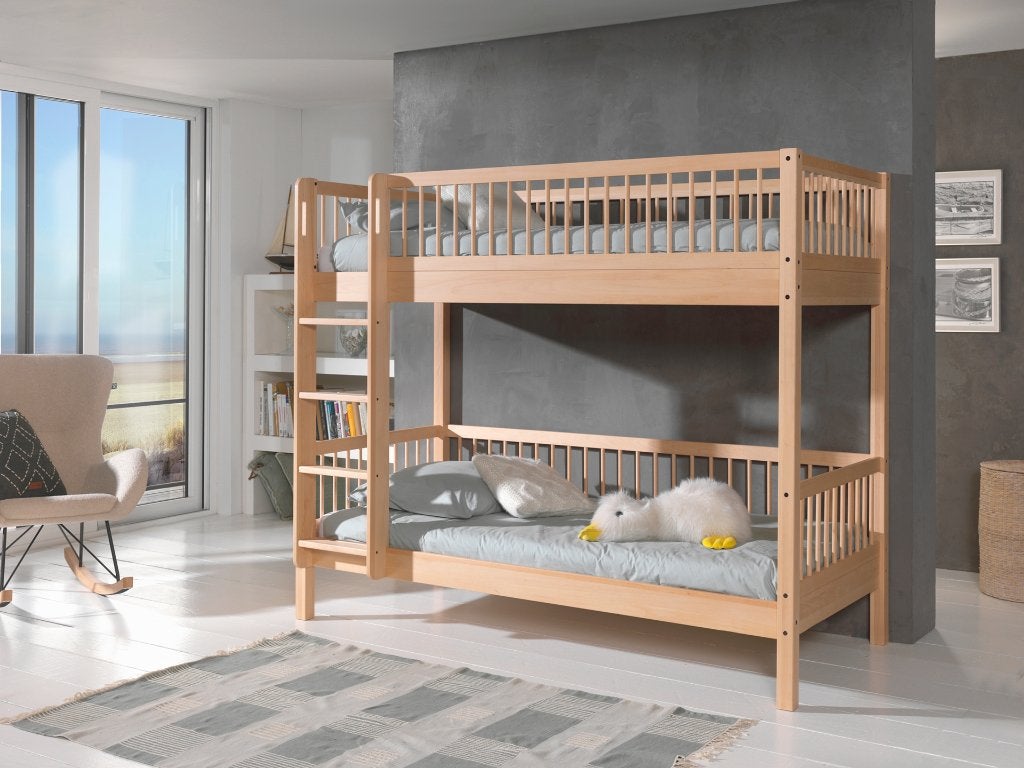 LIT SUPERPOSÉ FORREST 90 X 200 CM EN HÊTRE. NOUVEAU !, Maison & Meubles, Chambre à coucher | Lits superposés & Lits mezzanines
