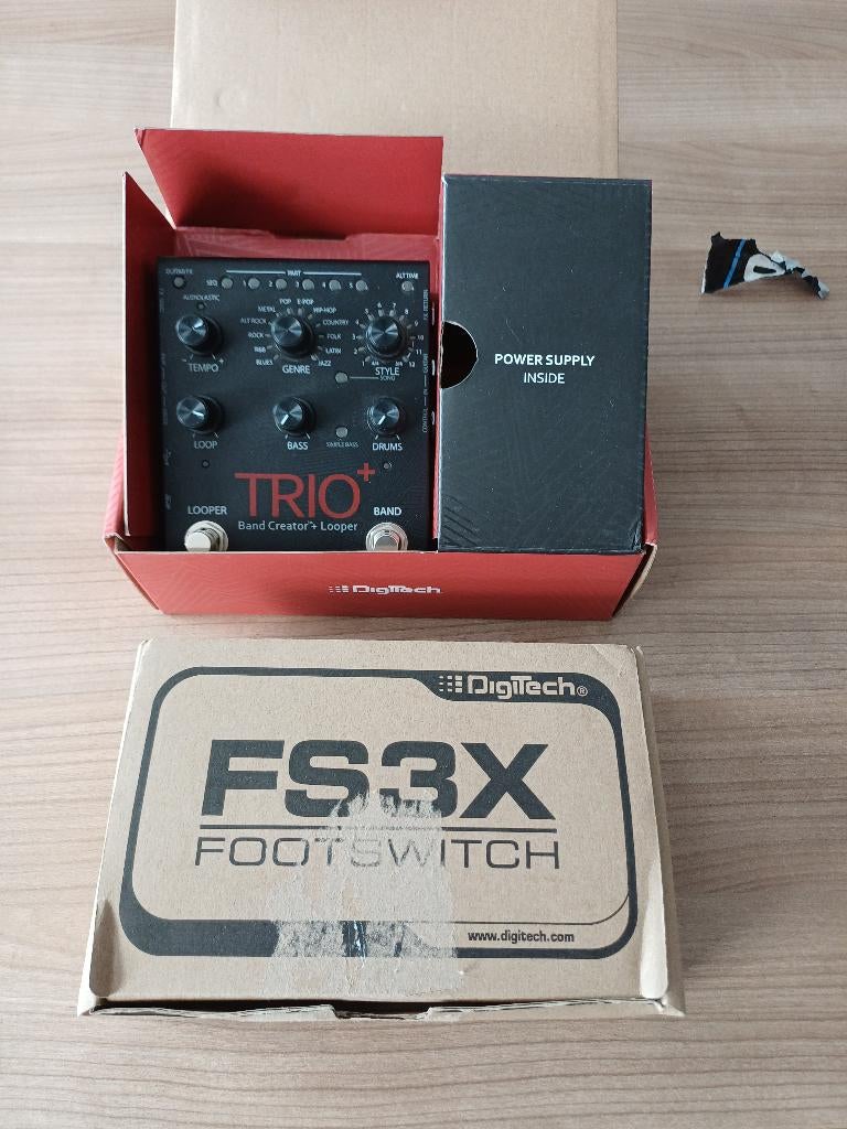 DIGITECH TRIO+ VOETSCHAKELAAR FS53X, Muziek en Instrumenten, Ophalen of Verzenden, Nieuw