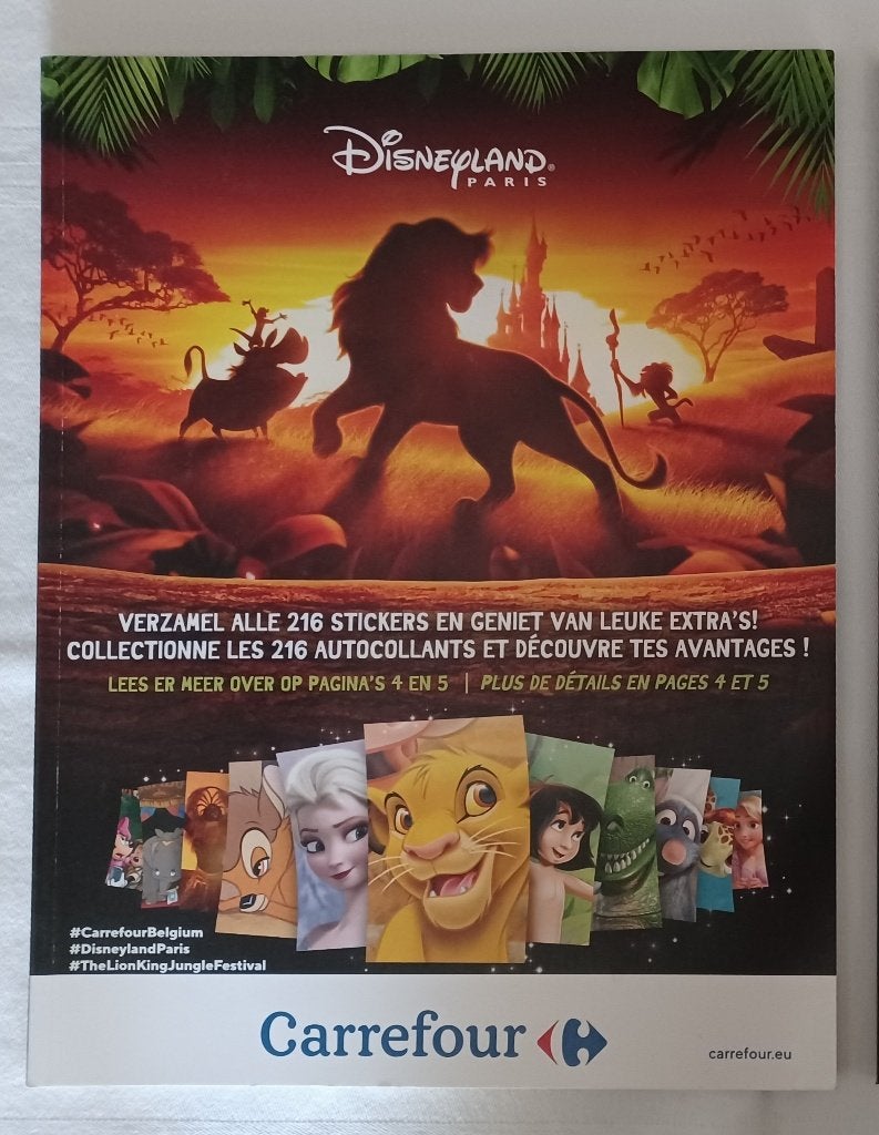 Compleet album Disneyland Paris (2019), Ophalen of Verzenden, Zo goed als nieuw, Meerdere stickers