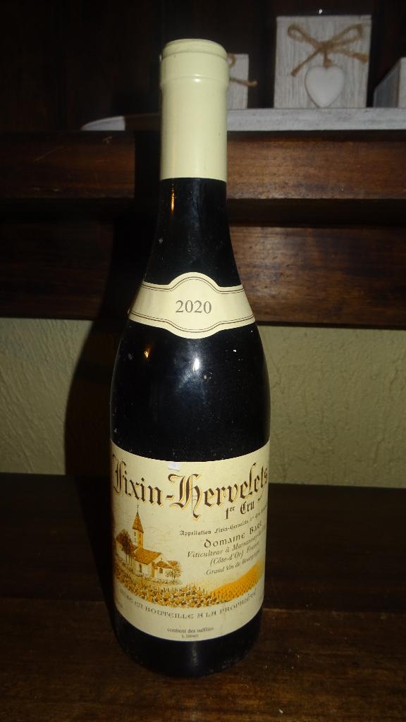 Domaine Bart Top domaine Fixin 1er cru les hervelets 2020, Enlèvement ou Envoi, Pleine, Comme neuf, Vin rouge
