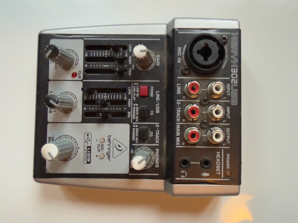 Behringer XENYX 302USB mixer audio interface, Muziek en Instrumenten, Mengpanelen, Ophalen of Verzenden, Gebruikt, Minder dan 5 kanalen