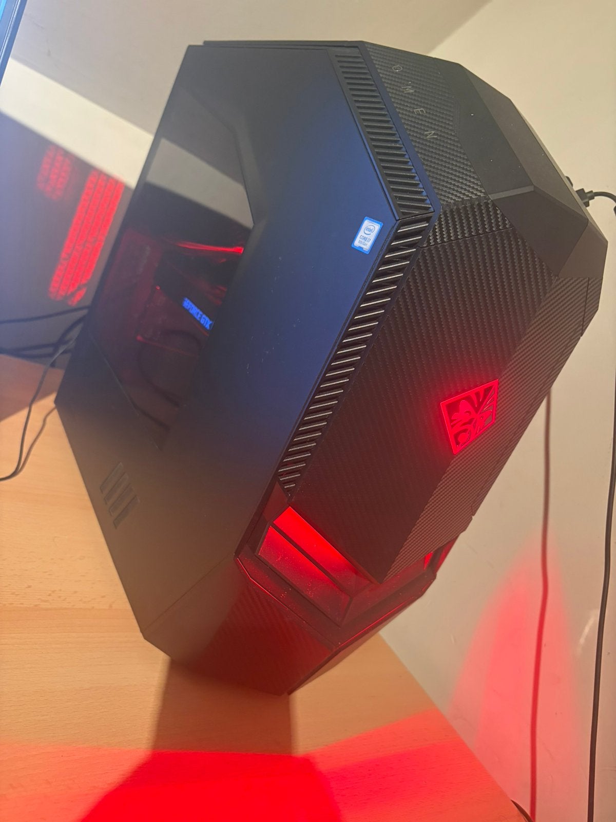 Hp omen Gaming pc, Computers en Software, Desktop Pc's, Gebruikt, HDD, SSD, 16 GB, Gaming, Ophalen