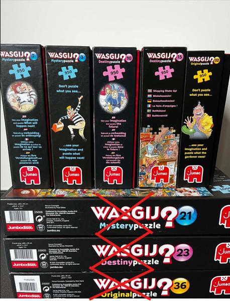 Wasgij puzzels, Ophalen of Verzenden, Zo goed als nieuw