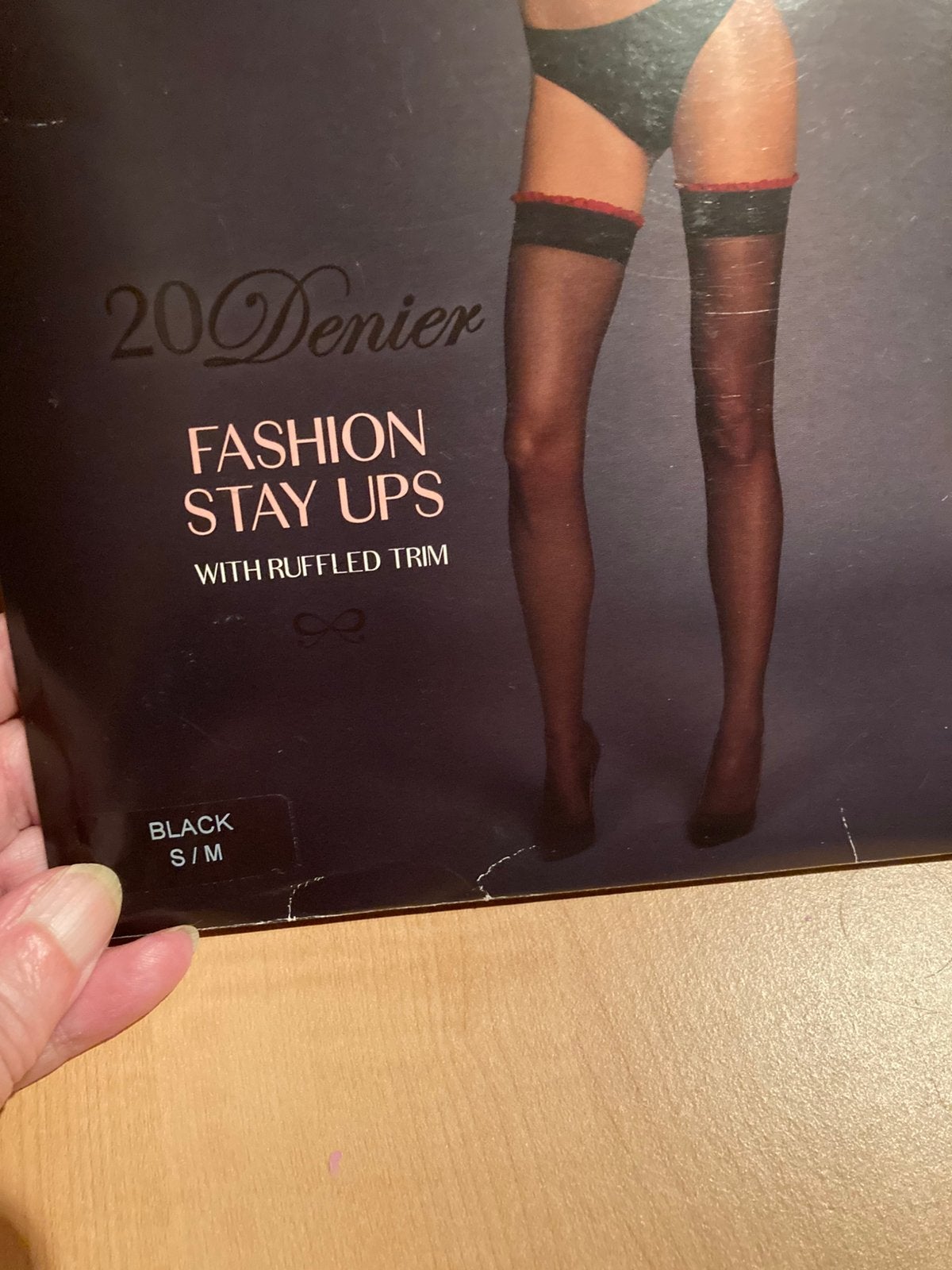 Stay-ups, Envoi, Comme neuf, Noir