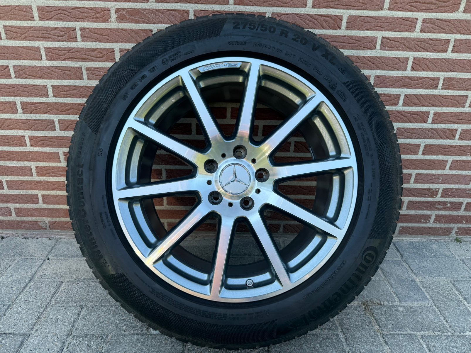 Mercedes G-Klasse G63 W463 AMG 20 inch velgen winterbanden, Auto-onderdelen, Banden en Velgen, Ophalen, 275 mm, Banden en Velgen