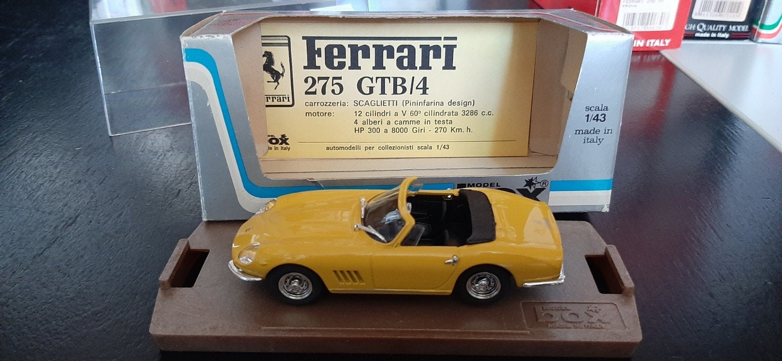 Boîte Spyder Ferrari 275 GTB 8418 1/43, Enlèvement ou Envoi, Neuf