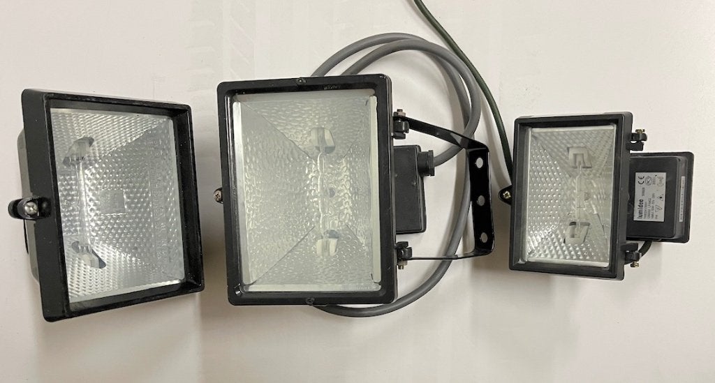 3 buiten spotlampen, ideaal voor oprit, tuin, terras, ..., Doe-het-zelf en Bouw, Ophalen of Verzenden, Nieuw, Overige merken, Overige typen