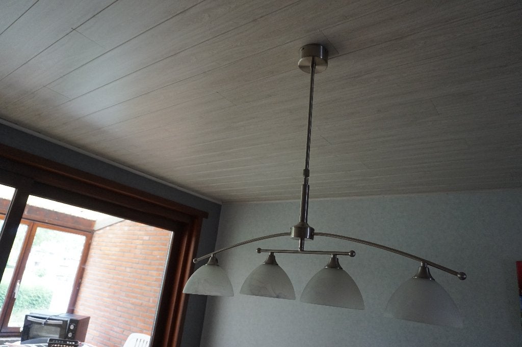 Plafondlamp, Enlèvement, Verre