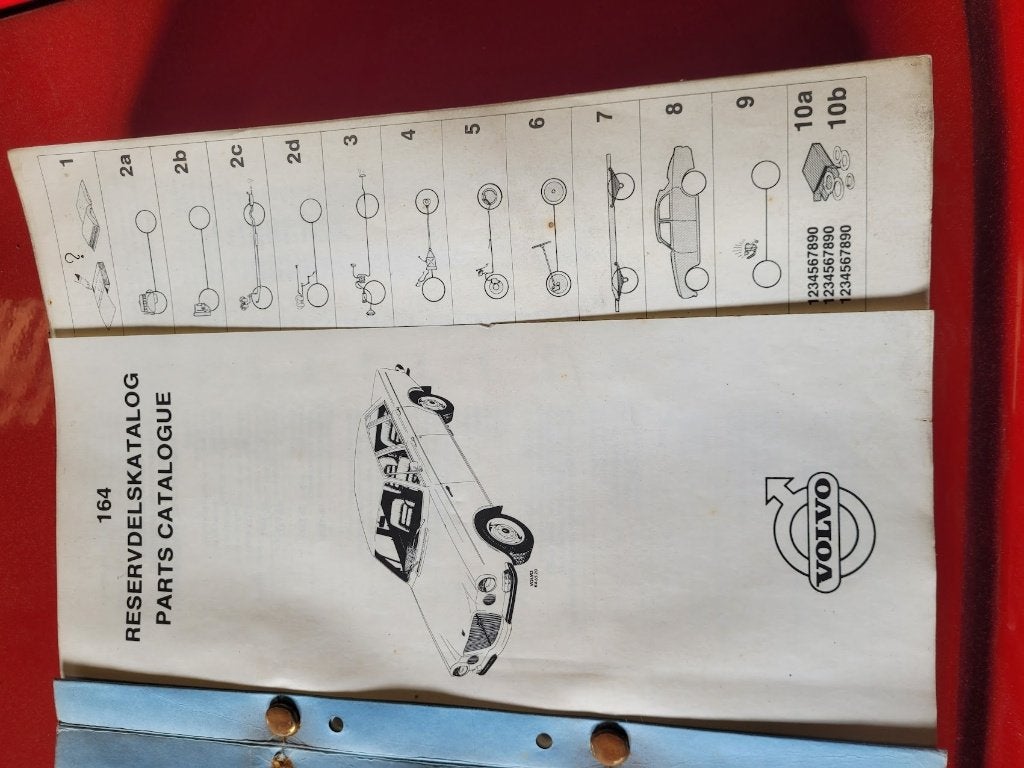 Volvo 164 Livre de pièces, Enlèvement ou Envoi