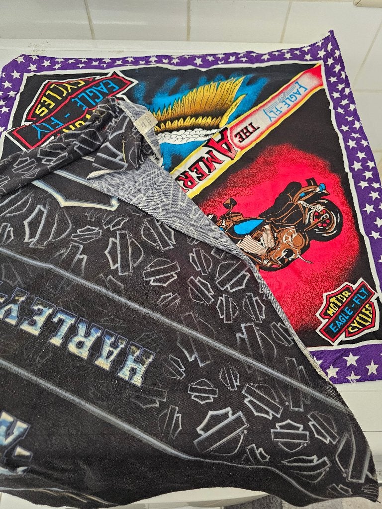 LOT DE 2 BANDANAS HARLEY DAVIDSON NEUF, Harley-Davidson, Femmes, Autres types, Enlèvement