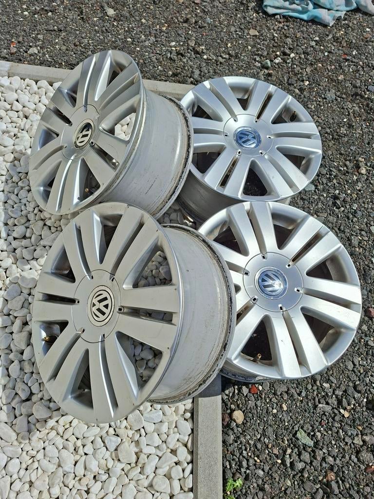 Alu velgen VW, Auto-onderdelen, Banden en Velgen, Ophalen, Band(en)