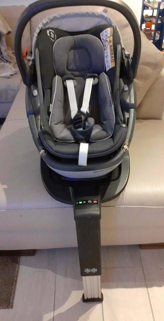 Maxi-cosi Coral en familyfix, Kinderen en Baby's, Autostoeltjes, Ophalen, Gebruikt, Maxi-Cosi, Isofix