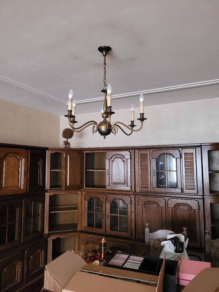 Wandmeubel, Huis en Inrichting, Ophalen, Gebruikt, Eikenhout, Met lade(s)