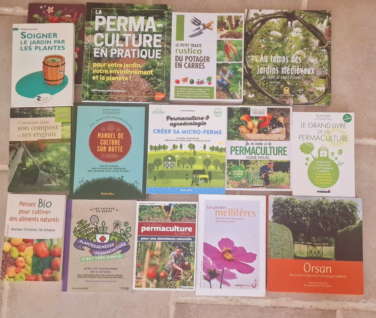14 livres permaculture- jardin, Enlèvement, Potager