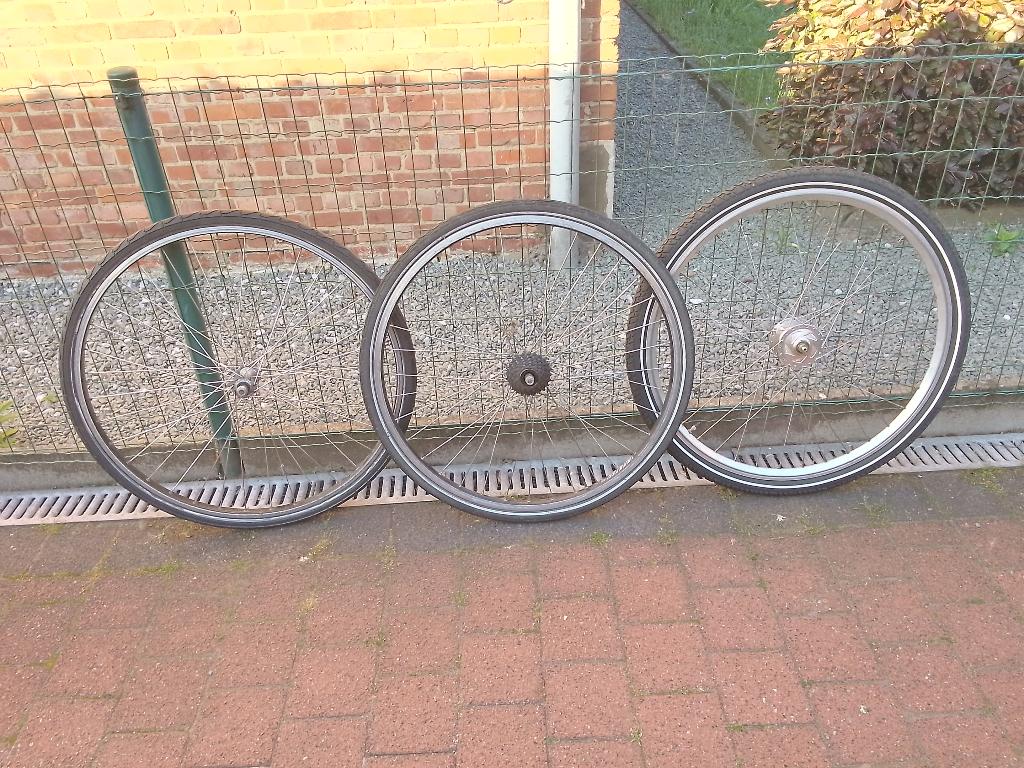 fietswielen, Ophalen, Wiel