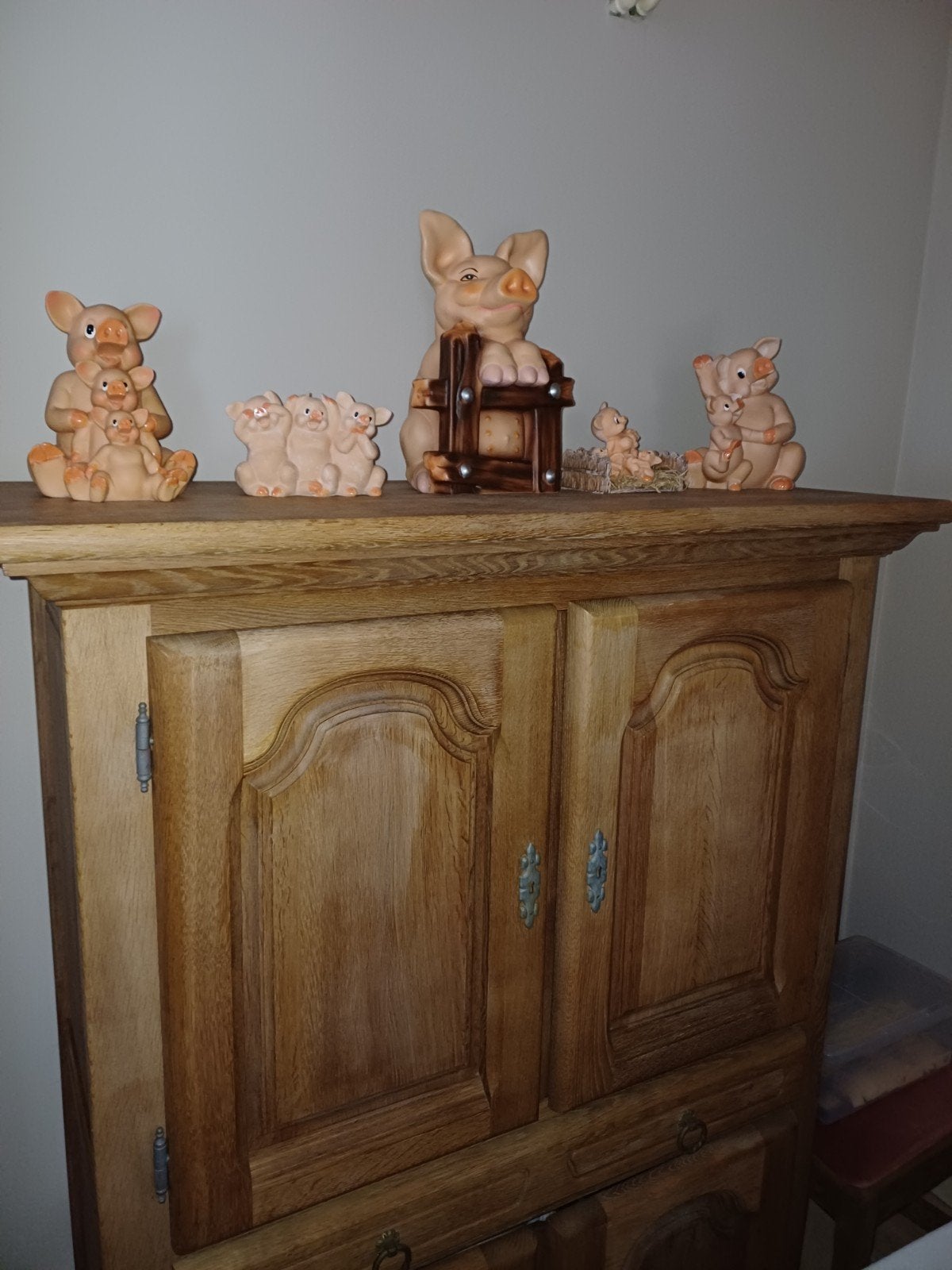 varkens te koop, Ophalen