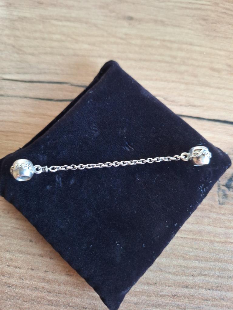 Pandora veiligheidsketting voor armband forever & family, Ophalen of Verzenden, Zo goed als nieuw, Grijs