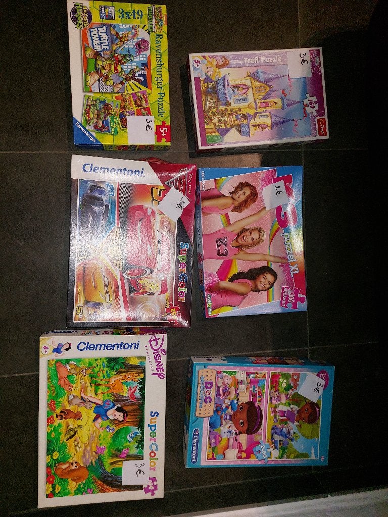 Puzzels van 49 tot 250 stukken, Ophalen of Verzenden, Meer dan 50 stukjes, Gebruikt, 2 tot 4 jaar