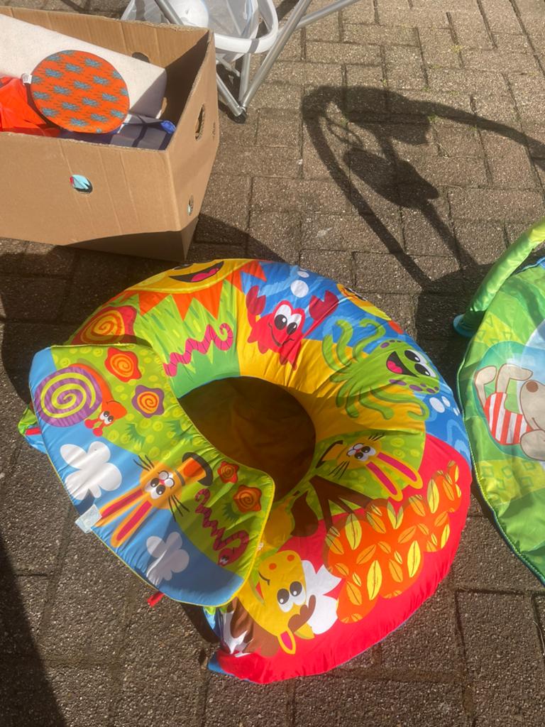 Band om te leren zitten, Ophalen, Zo goed als nieuw, Babygym, Met licht