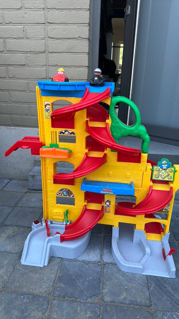 Eerste autobaan Fisher Price, Ophalen, Gebruikt