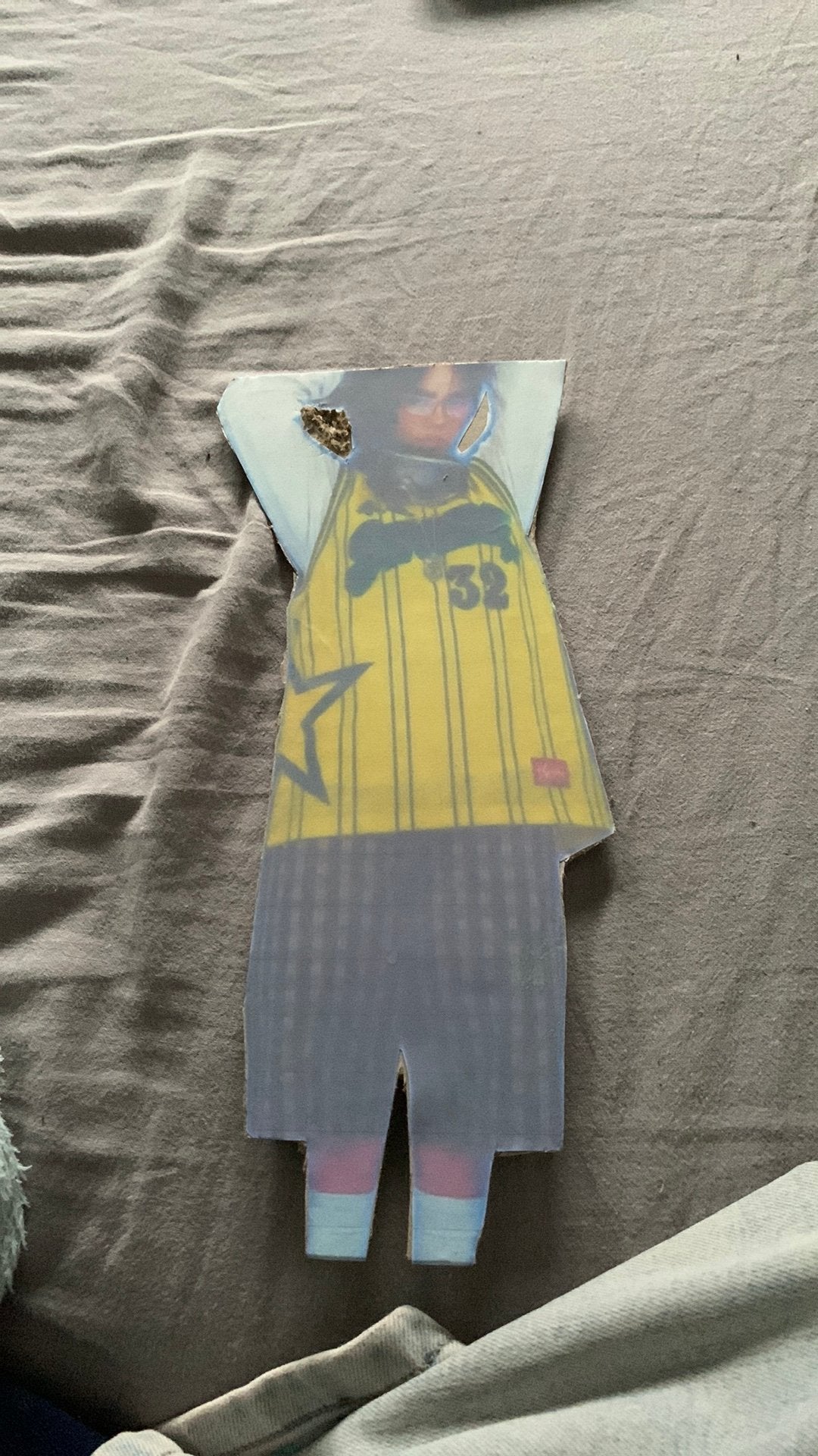 Karton bordje van billie eilish, Huis en Inrichting, Ophalen, Overige materialen, Minder dan 45 cm, Zo goed als nieuw