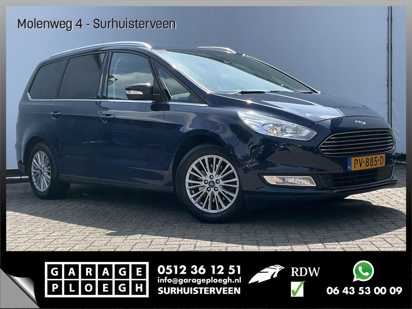 Ford Galaxy 1.5 Titanium 7-Pers Trekhaak Cruise Carplay Stoe, Autos, Achat, Entreprise, 149 g/km, Electronic Stability Program (ESP)