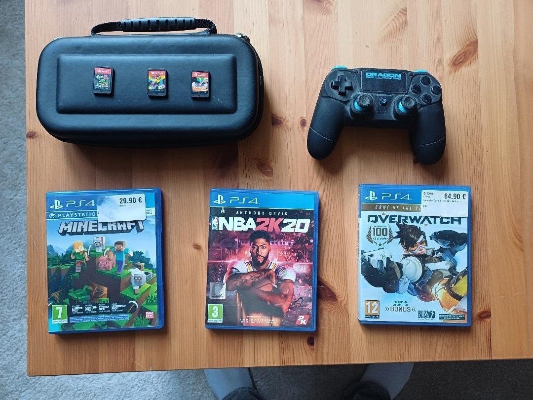 Lot jeux vidéos 3 jeux ps4 et 3 jeux switch, Enlèvement ou Envoi